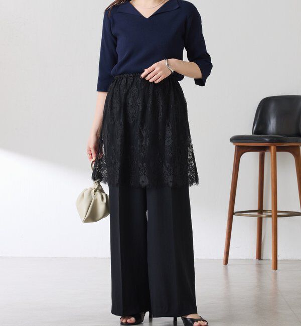  「ジャージワイドパンツ」|チノ|