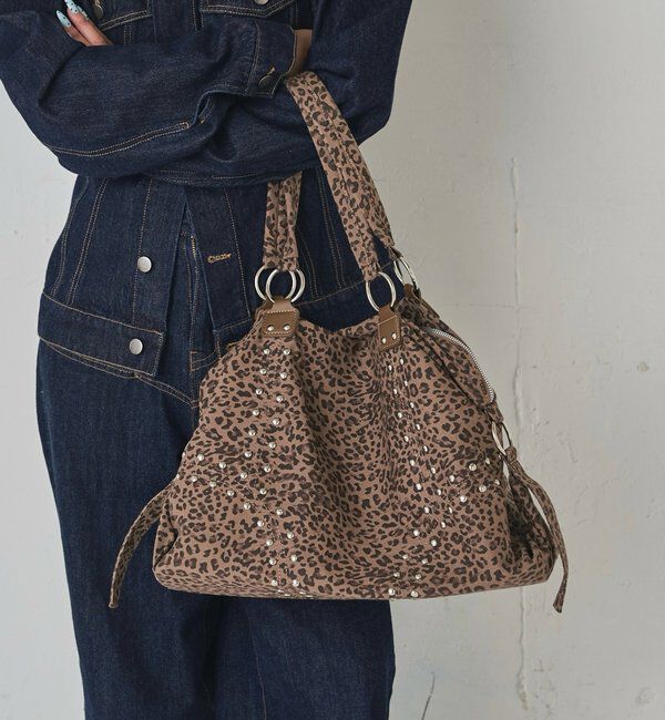 「STUDDED BOSTON BAG」|トートバッグ|