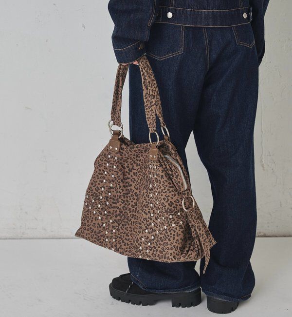  「STUDDED BOSTON BAG」|トートバッグ|