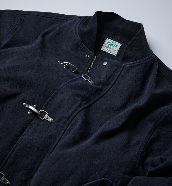  「【KOOKY'N】ファイヤーマンダックMA1」|ブルゾン・スタジャン|