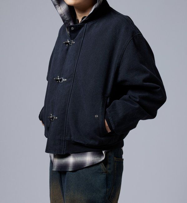  「【KOOKY'N】ファイヤーマンダックMA1」|ブルゾン・スタジャン|