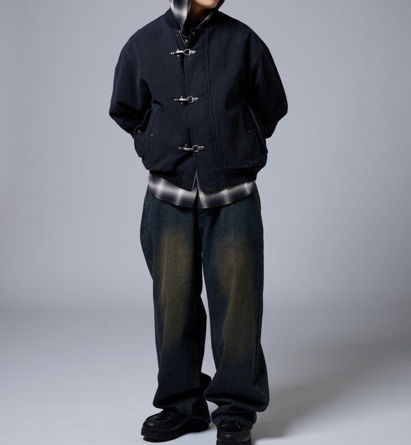  「【KOOKY'N】ファイヤーマンダックMA1」|ブルゾン・スタジャン|