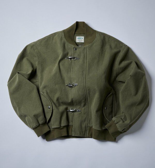  「【KOOKY'N】ファイヤーマンダックMA1」|ブルゾン・スタジャン|