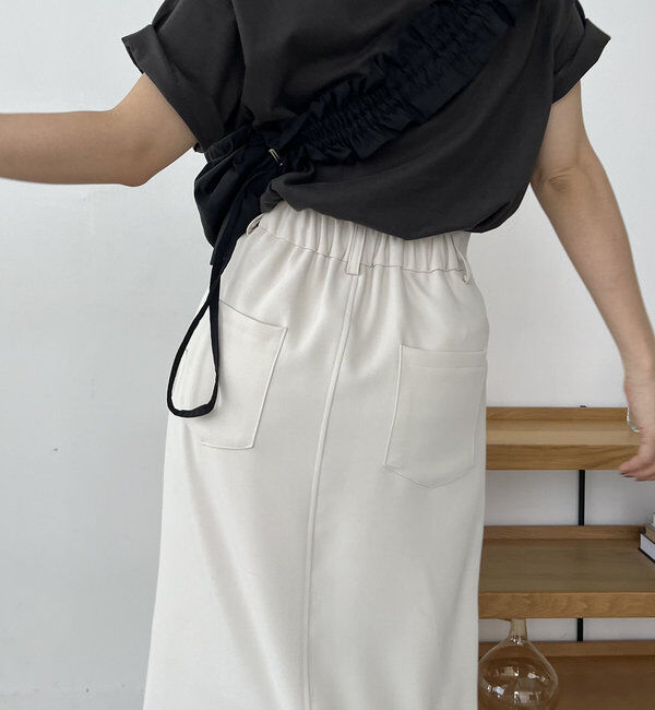  「【お気に入り累計2万超え/全骨格◎/低身長サイズ】マキシIラインスカート」|スカート|