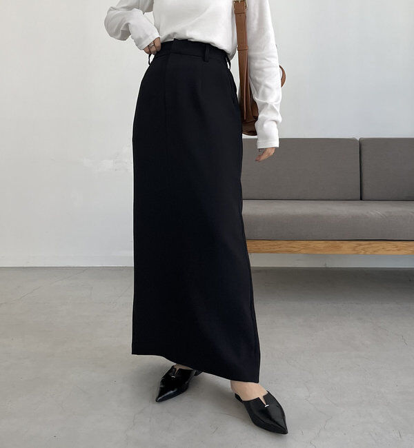  「【お気に入り累計2万超え/全骨格◎/低身長サイズ】マキシIラインスカート」|スカート|