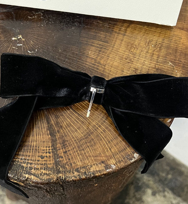  「〈GOLDY/ゴールディ〉ベロアリボンヘアカフ」|リング|