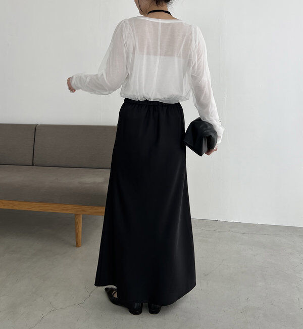  「【サイズ展開あり・新色/ブラウン】バイアススカート」|スカート|