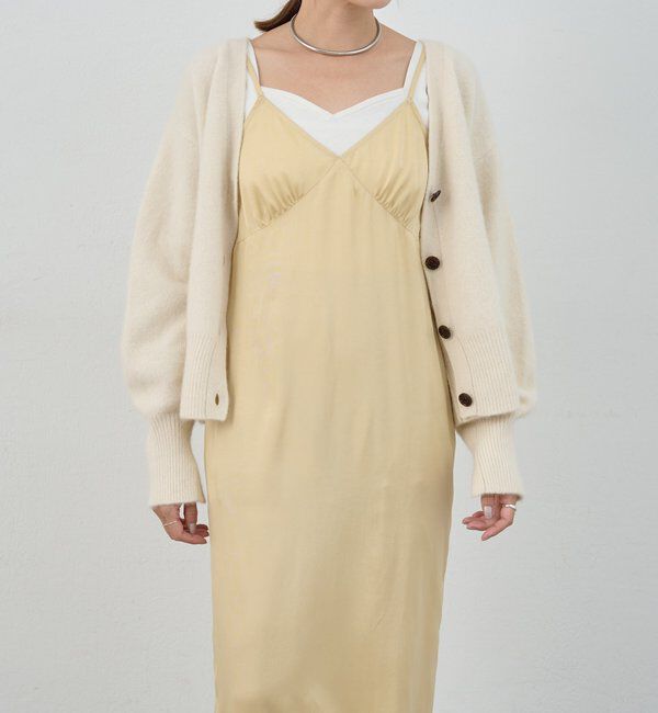  「サテンキャミワンピース」|ワンピース|