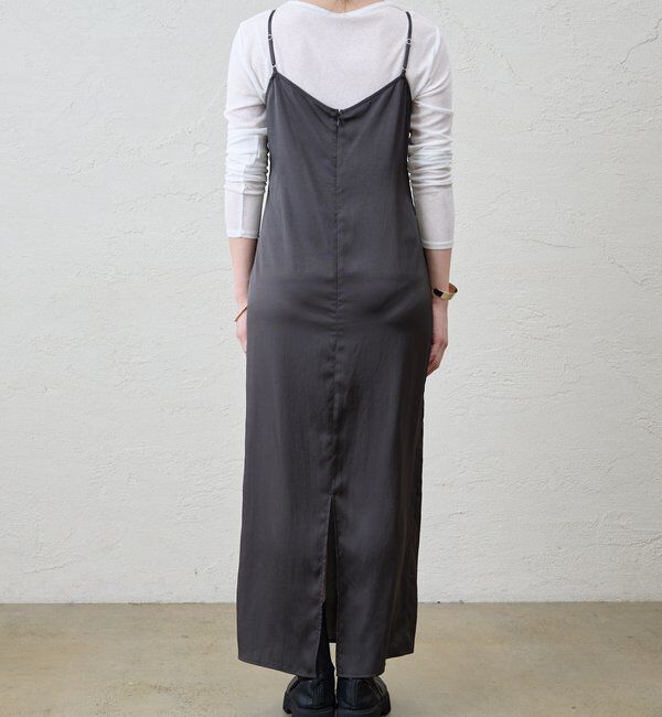  「サテンキャミワンピース」|ワンピース|