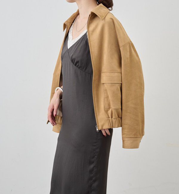  「サテンキャミワンピース」|ワンピース|