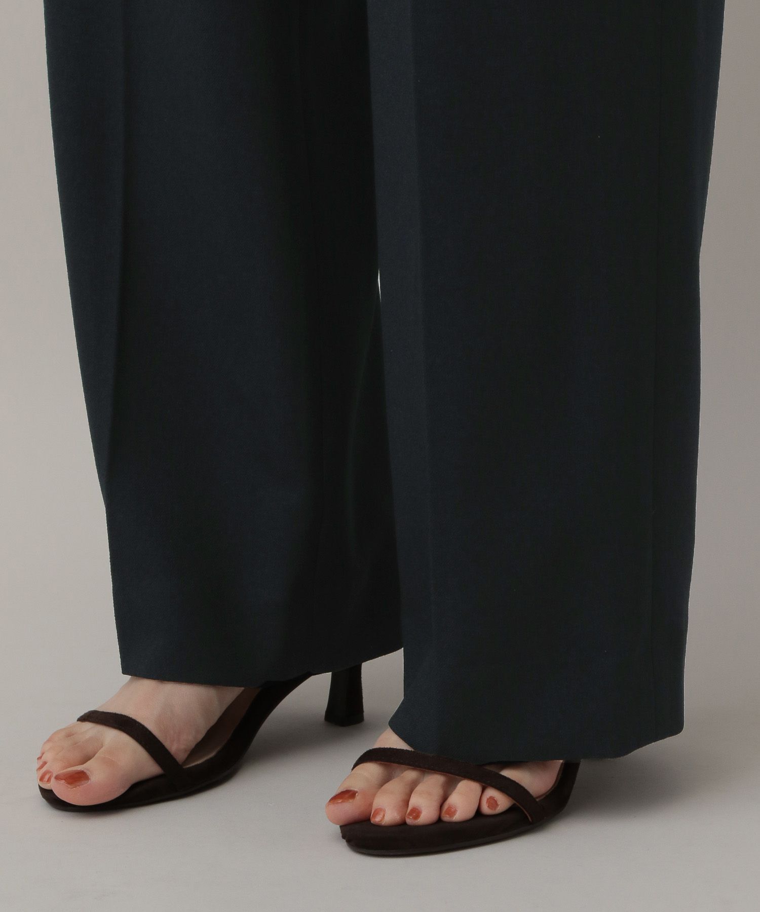 A part by 「【セットアップ対応】Ｗライクストレートパンツ」|スラックス|