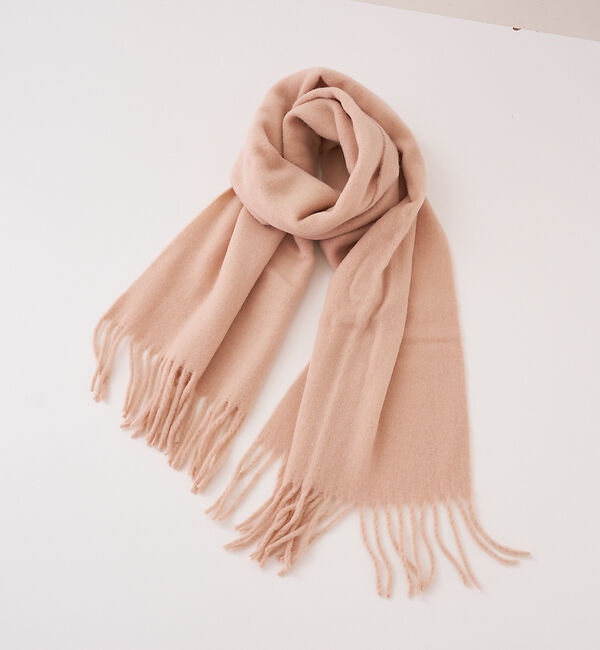 collex「フカフカライトブークレーマフラー」|マフラー|ピンク