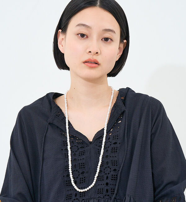 collex「【Ljud/ユード】淡水バロックパールロングネックレス」|ネックレス|