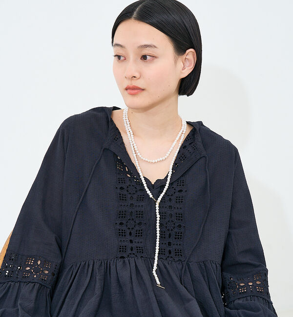 collex「【Ljud/ユード】淡水バロックパールロングネックレス」|ネックレス|