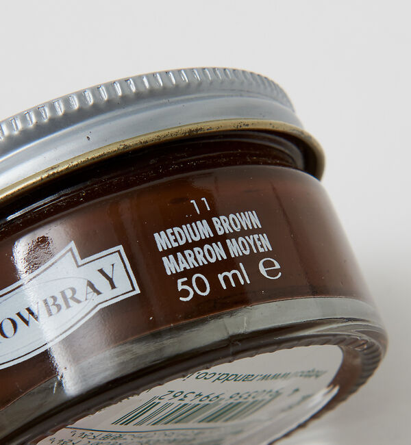 ABAHOUSE「【ブラウン色】シュークリームジャー」|シューケア|