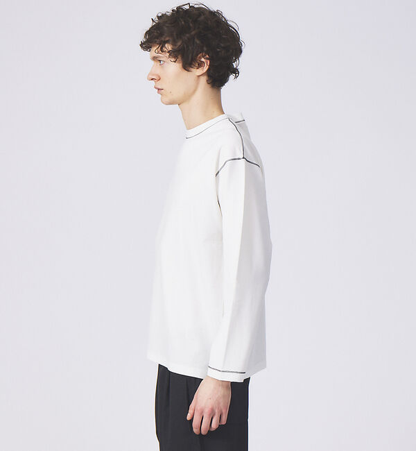 ABAHOUSE「【AH ABAHOUSE】ステッチワーク 長袖Tシャツ / ロンT」|Tシャツ・カットソー|