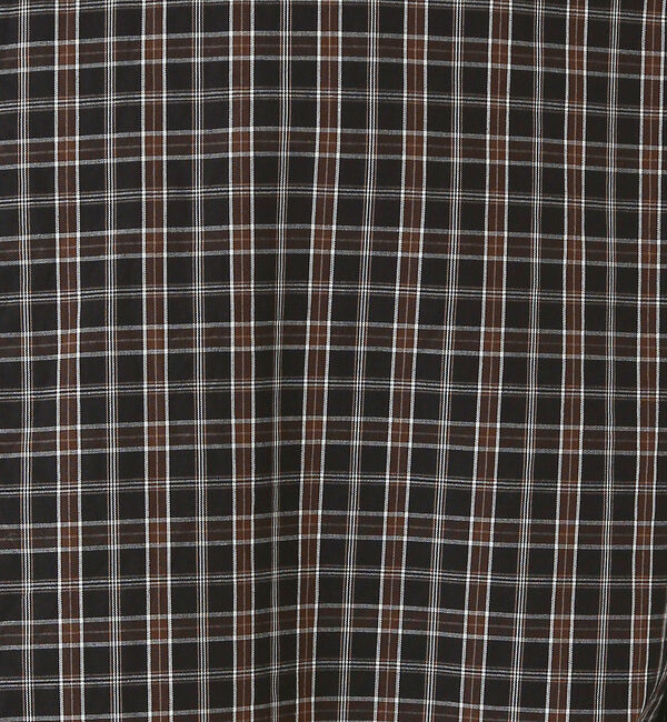 ABAHOUSE「【ミニチェック】スーピマ タイプライター ボタンダウンシャツ」|シャツ・ブラウス|