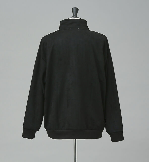 ABAHOUSE「スウェード 裏起毛 ハーフジップ トレーナー」|スウェット・ジャージ|