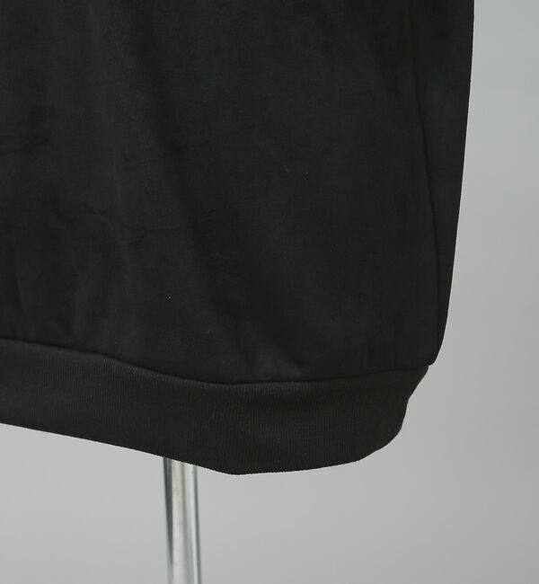 ABAHOUSE「スウェード 裏起毛 ハーフジップ トレーナー」|スウェット・ジャージ|