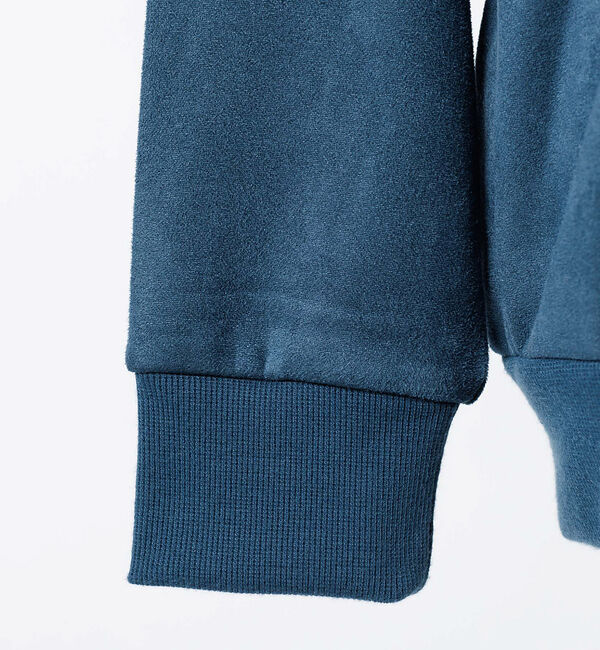ABAHOUSE「スウェード 裏起毛 ハーフジップ トレーナー」|スウェット・ジャージ|