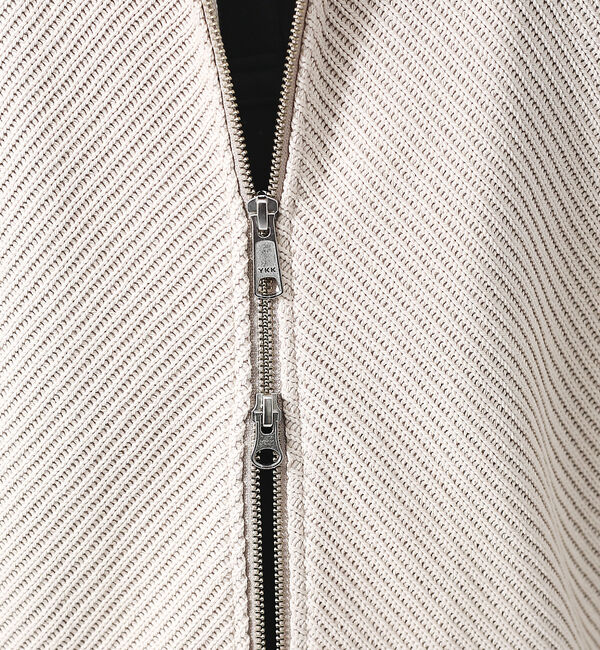 ABAHOUSE「【バイアスカット 】ドライバーズニット / ブルゾン」|ニット・セーター|