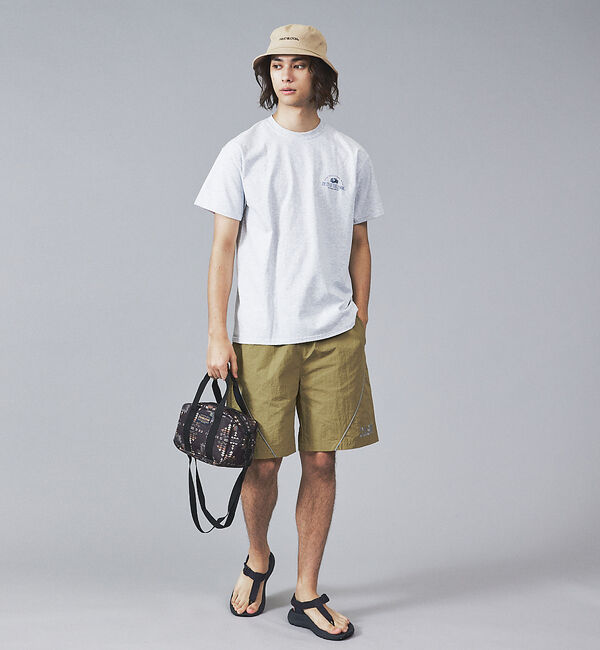 ABAHOUSE「【FRUIT OF THE LOOM】フロント＆バックプリント クルーネック シ」|Tシャツ・カットソー|