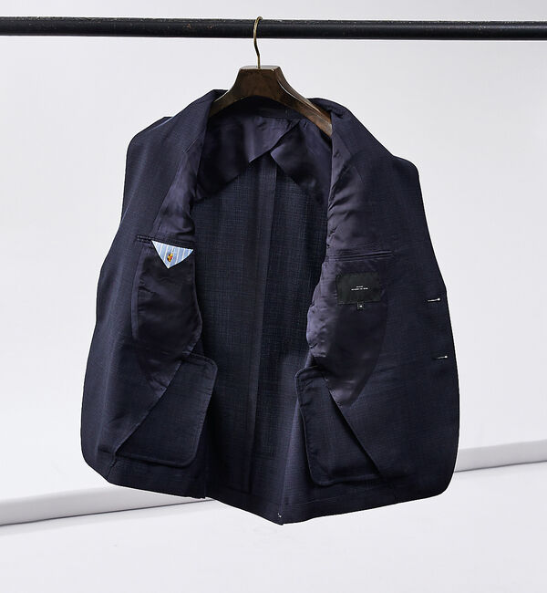 ABAHOUSE「【セットアップ対応/REDA】トロピカルウール ドビー ジャケット」|テーラードジャケット|