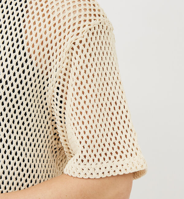 ABAHOUSE「【Revo.レボ】コットンメッシュTシャツ/レイヤードTee/ユニセックス」|Tシャツ・カットソー|