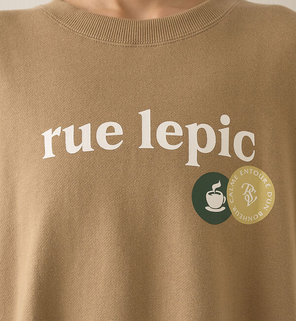 ABAHOUSE「CAFE graphic ロゴプリント スウェット オーバーサイズ / ユニセッ」|スウェット・ジャージ|