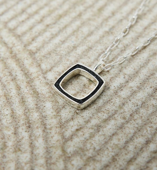 ABAHOUSE「【UNISEX】CUSION FRAME TOP PENDANT / クッション」|ネックレス|