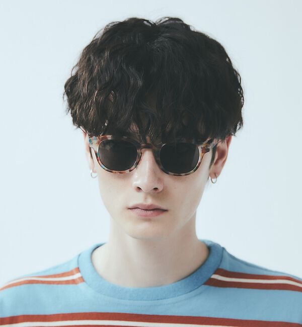 ABAHOUSE「【IZIPIZI/イジピジ】SUN #C/ボストン/ウェリントン【予約】」|メガネ|ベージュ系その他2