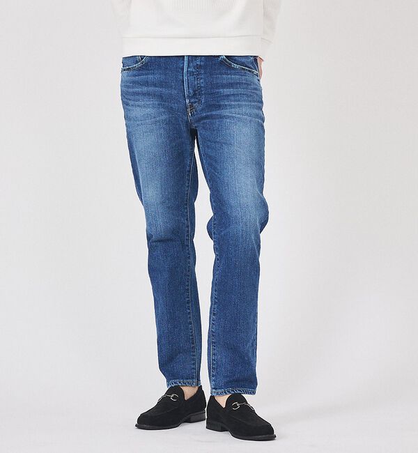 ABAHOUSE「【RED CARD TOKYO】RHYTHM＋ / スリムフィットデニム」|デニム|インディゴ