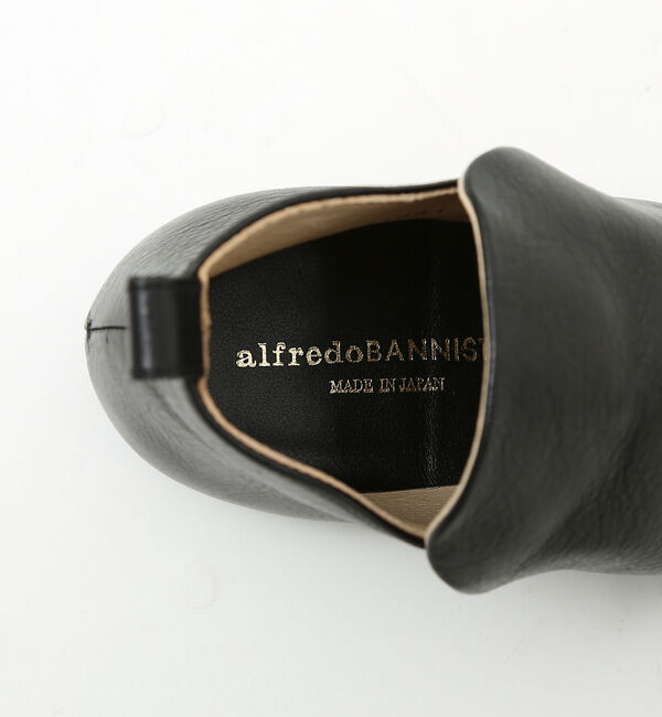 alfredoBANNISTER「【販売店舗限定】タンクソール ドレープブーツ」|ショートブーツ|