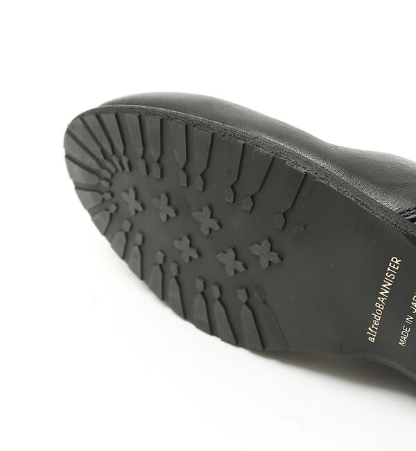 alfredoBANNISTER「【販売店舗限定】タンクソール ドレープブーツ」|ショートブーツ|