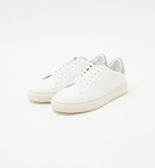 alfredoBANNISTER「【WEB別注】ベーシックレザースニーカー」|スニーカー|ホワイト
