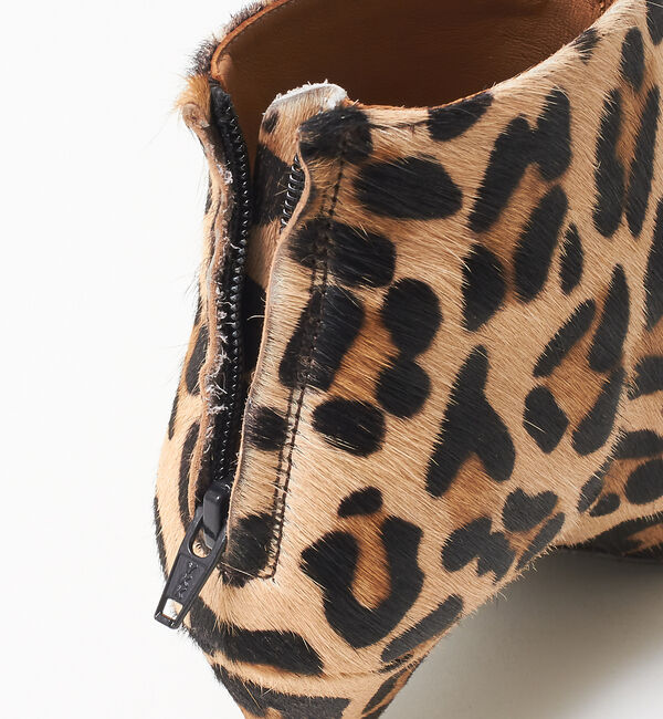 Rouge vif「【ne Quittez pas】ポインテッドブーツ」|ショートブーツ|