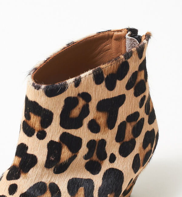 Rouge vif「【ne Quittez pas】ポインテッドブーツ」|ショートブーツ|