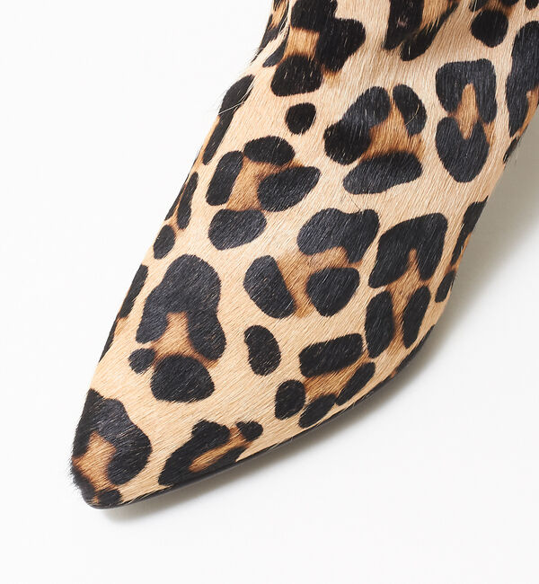 Rouge vif「【ne Quittez pas】ポインテッドブーツ」|ショートブーツ|