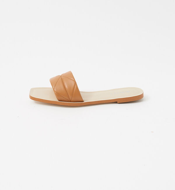 Rouge vif「【MOHI】スクウェアトゥミュールサンダル」|サンダル|