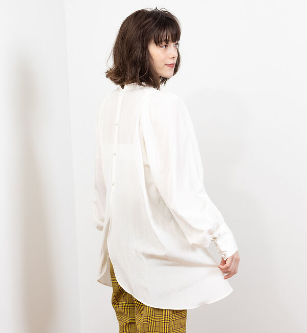 Rouge vif「バックデザインブラウス」|シャツ・ブラウス|