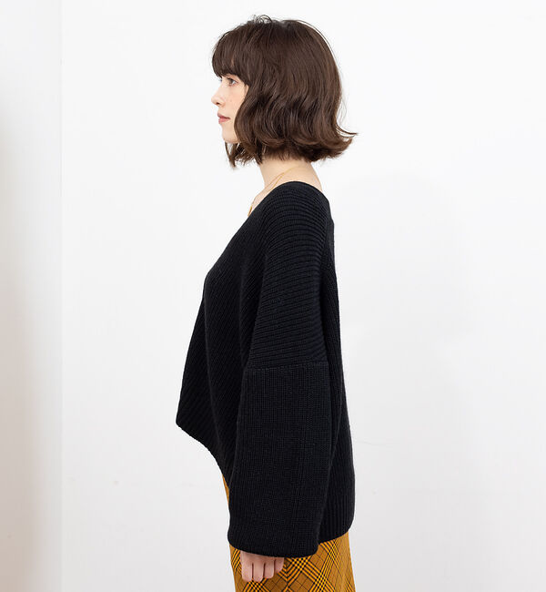 Rouge vif「W混アンサンブルニット」|ニット・セーター|