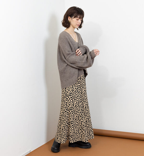 Rouge vif「W混アンサンブルニット」|ニット・セーター|