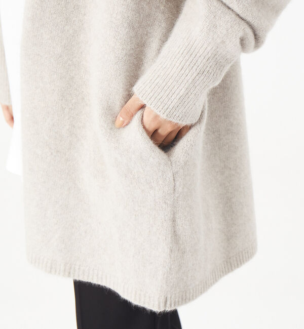 Rouge vif「獣毛混ニットガウン」|カーディガン|