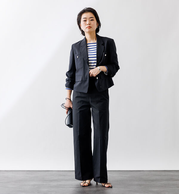 Rouge vif「サスペンダー付き2WAYワイドパンツ」|その他|