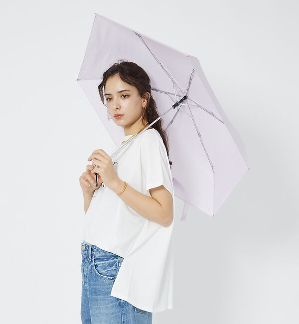 Rouge vif「折り畳み傘 / FLAT / ミニ / 軽量 / 晴雨兼用 /パステルカラー /」|傘|