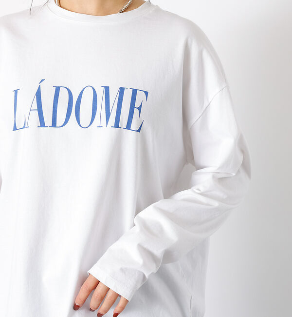 Rouge vif「別注【MICA&DEAL /マイカアンドディール】LADOME プリントロンT」|Tシャツ・カットソー|