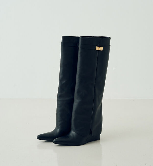 Rouge vif「【VINILO/ヴィニーロ】ロングブーツ」|ショートブーツ|