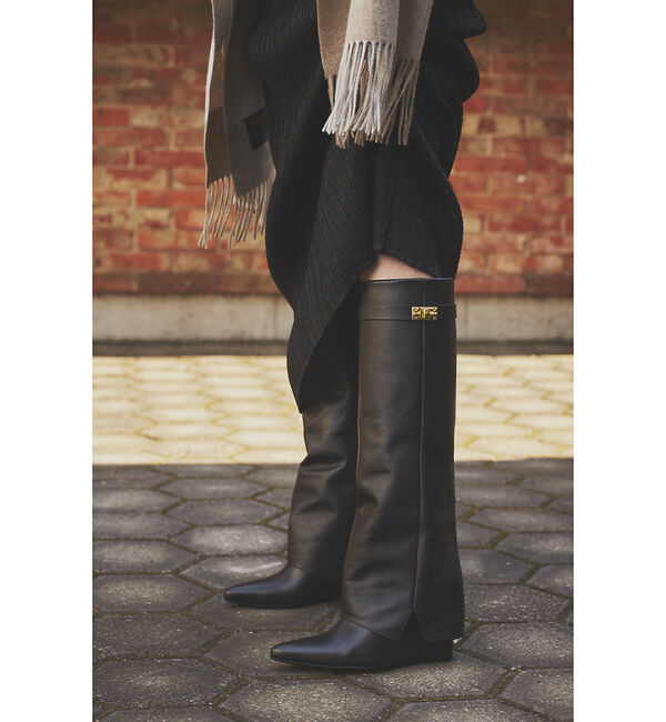 Rouge vif「【VINILO/ヴィニーロ】ロングブーツ」|ショートブーツ|