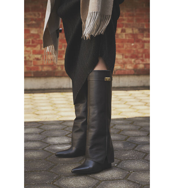 Rouge vif「【VINILO/ヴィニーロ】ロングブーツ」|ショートブーツ|