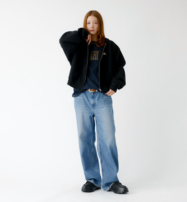 Rouge vif「【KELTY/ケルティ】ミニロゴクロップドジップパーカー / フーディ」|パーカー|